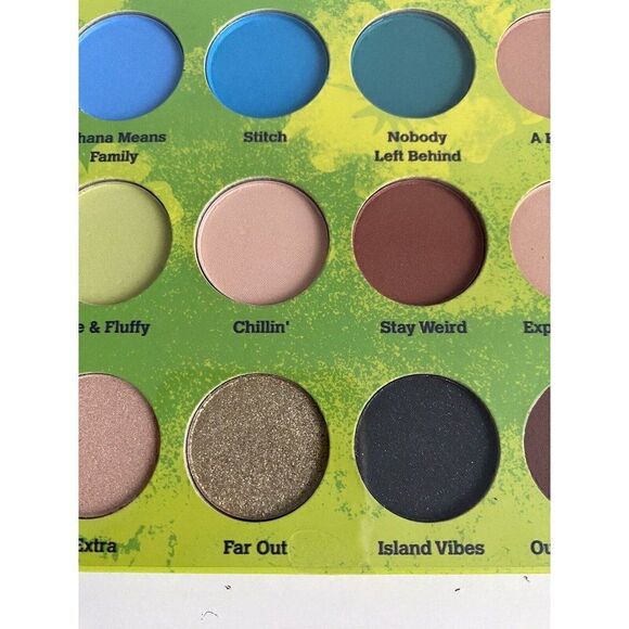 Taste Beauty Disney Lilo Stitch Eyeshadow Palette Assorted Eye Shadow 12 Colors - Picture 6 of 11